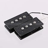 FidgetFidget Alnico Magnets P Bass Guitar Bridge