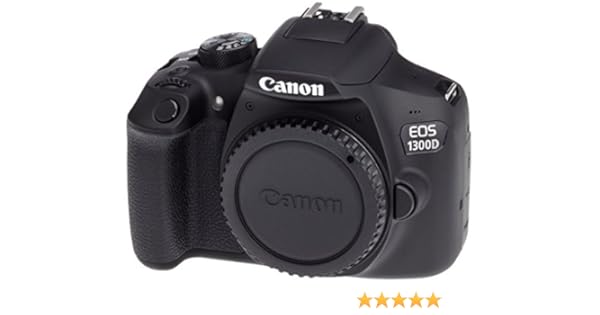 Canon EOS 1300d BLK Body Cámara Réflex Negro: Amazon.es: Electrónica