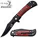 Elk Ridge Free Engraving - Quality Pocket Knife (ER-A009BW)