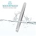 Eyebrow Tweezers（2 Packs） DTOETKD Professional Stainless Steel Precision Flat Tweezer Slant Tweezer
