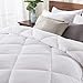 Basic Beyond Down Alternative Comforter - All-Season White Quilted Down Duvet Insert Plush Microfiber Fill, Corner Duvet Tabs, Twin Size