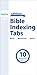 Tabbies Aetherlight Bible Index Tabs, Old & New Testament, 90 Assorted Tabs Including 66 Books & 24 Reference Tabs