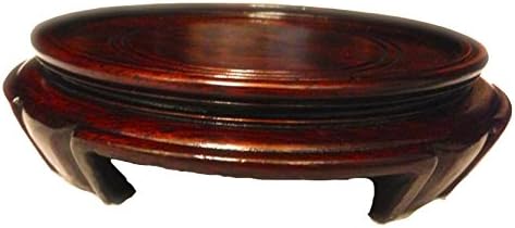 Asian Round Classic Wooden Stand 5