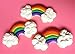 KENIAO Unicorn Cookie Cutters Set - 5 Piece - Unicorn, Unicorn Head, Rainbow, Shooting Star and Heart - Stainless Steel