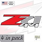 Z71 Decal Replacement Sticker 07 - 13 | Bedside Off Road Emblem for 4x4 Truck GMC Sierra Chevy Silverado Suburban