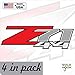 Z71 Decal Replacement Sticker 07 - 13 | Bedside Off Road Emblem for 4x4 Truck GMC Sierra Chevy Silverado Suburban