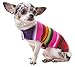 Dog Clothes - Handmade Dog Poncho from Authentic Mexican Blanket (Pink, X-Small)