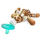 Wubbanub Infant Pacifier - Retro Colors Giraffe