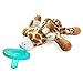 Wubbanub Infant Pacifier - Retro Colors Giraffe