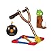 K'NEX Angry Birds Black Bird versus Small Minion Pig