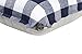 Big & Cozy Camp Pillow | Extra Large 20 in. by 14 in. Inflatable Travel/Camping Pillow with Soft Microfiber Flannel | The Big Ezzz by Relentless Recreation - Blue Flannel