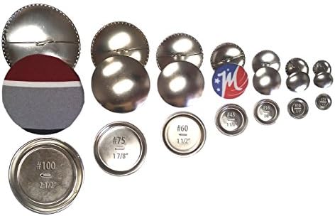 12 Cover Buttons with Teeth, Size 75 - Self Cover Snap Buttons