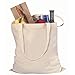 Set of 24 Blank Cotton Tote Bags Reusable 100% Cotton Reusable Tote Bags (2 dozen)