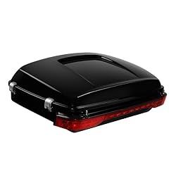 TCMT 10.7" Chrome Latches Chopped Pack Trunk LED