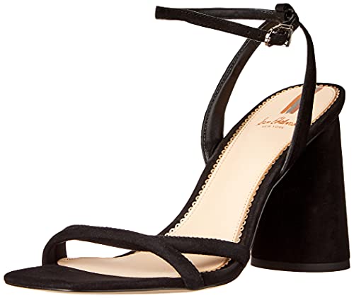 Sam Edelman Women’s Kia Heeled Sandal, Black Suede, 9