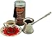 Premium Ground Brazilian Turkish Coffee 100% Arabica (10 Oz)(Greek Coffee) - Roasted in Wood Fire- Freshly Imported - (Classic Roast Ground, Fancy Gift Bag)
