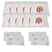 ZVac FJM Miele Replacement Vacuum Bags - 10-Piece Micro-Filtration, Multi-Ply Type Bag Set - 4 HEPA-Style Media Filters - Air-Cleaning Efficiency, Snug Fit, Stay Sealed - Quick and Easy Connection