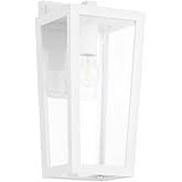 Quorum Lighting 715-8-6 Bravo Outdoor Wall Sconce, 1-Light 100 Watts, White