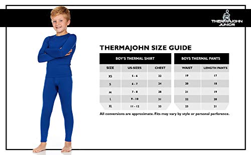 5 Thermajohn+Thermal+Underwear+Fleece+X+Small
