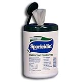 Sporicidin Disinfectant Towelettes in pop-up canister (5