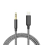 Micarsky Aux Cord Compatible with iPhone X/8/7/Plus/6/6s/XS/XR/XS MAX Adapter Cable to Car/Home Stereo/Headphone, Supporting iOS 12.1 and Later(3.3ft)