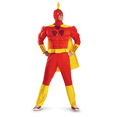 Disguise Costumes The Simpsons Radioactive Man Classic Muscle Mens Adult Costume