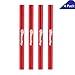 TRIWONDER Tent Pole Repair Splint Repair Kit Spare Repair Tube for Diameter 8.5-10.5mm (Red - 4 Pack)