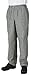 Chef Works Men's Essential Baggy Chef Pants, Small Check, XX-Large