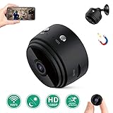 [Latest] Spy Camera Wireless Hidden Cameras Mini WiFi Cam, LaoSei HD 1080P Home Security Nanny Cam Indoor Outdoor Video Recorder with Remote View/Night Vision/Motion Activated for iPhone (Black)