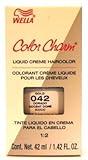 Wella ColorCharm Liquid #042 Medium Warming Gold Dore'Pur Hair Color (Case of 6)