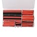 Vktech 150Pcs 2:1 Polyolefin Halogen-Free Heat Shrink Tubing Tube 2-13mm 8 Sizes
