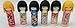 Iwako Kokeshi Doll Japanese Eraser 1 Supplied