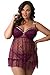 Velvet Kitten Sexy Plus Size Babydoll for Women 512156Q