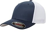 Flexfit Trucker Cap. 6511 - Navy / White - One Size