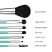 Zoreya Professional Soft 7pcs Makeup Brush Sets With Bag Essential Makeup Eye Brushes Concealer Brush Powder Brush Eyeshadow Brush Lip Brush Eye Brow Brush Blending Brush Makeup Tool
