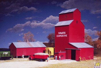 Walthers, Inc. op Rural Grain Elevator Kit