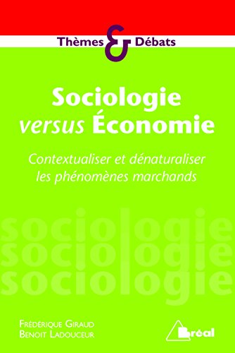 sociologie versus et économie
