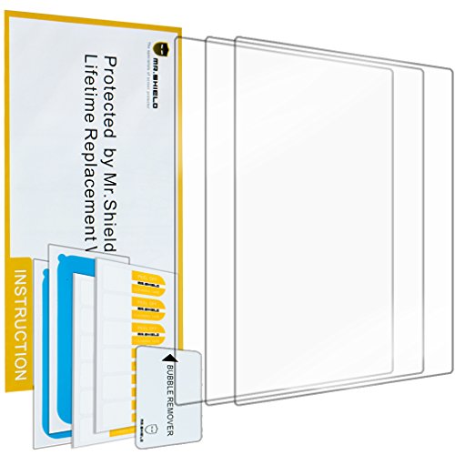 Mr Shield For Amazon All-New Kindle (2014 Version) Premium Clear Screen Protector [3-PACK] with Lifetime Replacement Warranty