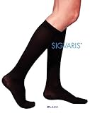 SIGVARIS Women's Essential Cotton 230 Closed Toe Calf-High Socks 20-30mmHg
