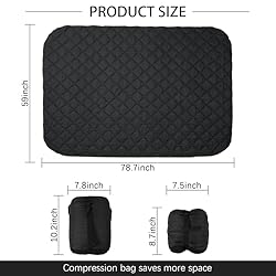 LOOGU Camo Blanket Waterproof Poncho Liner for