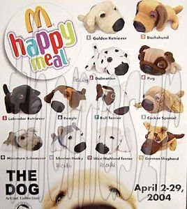 Mcdonalds Artlist Collection the Dog 