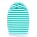 DZT1968® Silicone Gel Makeup Washing Brush Cleaner Egg Scrubber Tool (Green)