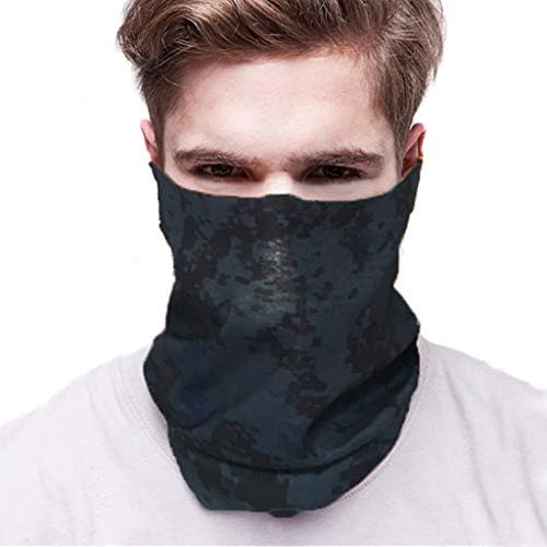 Haluoo Face Shield for Men and Women - Versatile Multifunctional Seamless Neck Gaiter UV Sun Protection Bandana Balaclava Head Wrap Outdoor Headwear - for Camping, Running, Cycling, Fishing