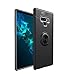 HYAIZLZ Kickstand Galaxy Note 9 Case Soft TPU Hidden Kickstand Note 9 Back Case Cover with Car Magnet Function for Samsung Galaxy Note 9,Black Ring