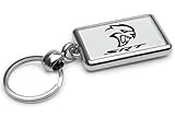 Dodge SRT Hellcat Logo Chrome Double Sided Key Ring