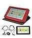 Azpen A747 My E-Bible eReader Tablet, NKJV & NIV with Narration & Leather Case (Red)