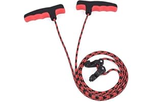 Crossbow Rope String Cocking Device Double Handle for Archery Bow Hunting Tool Accessories (Pack of 1)