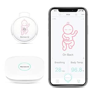 Amazon.com: Sense-U Baby Monitor 2 with Breathing Movement Temperature