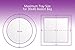 Purple Q Crafts Clear Basket Bags, Large Clear Cellophane Wrap for Baskets & Gifts 30