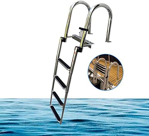 ステンレス鋼製折りたたみ式ボート用はしご 4段幅のペダル延長マリンヨット用はしご 頑丈なポンツーンボート用はしご B08gzs8yrg ラダー 船舶 マリン用品 ボート ベビー マタニティ B08gzs8yrg 今季ブランド短納期 船舶 マリン用品 ステンレス鋼製折りたたみ式ボート用はしご 4段幅のペダル延長マリンヨット用はしご 頑丈なポンツーンボート用はしご B08gzs8yrg ラダー 船舶 マリン用品 ボート ベビー マタニティ B08gzs8yrg 今季ブランド短納期 船舶 マリン用品